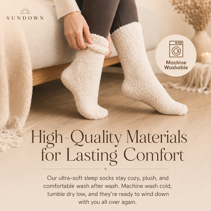 Sundown Cloud Sleeping Socks