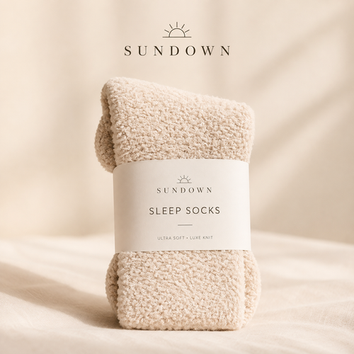 Sundown Cloud Sleeping Socks