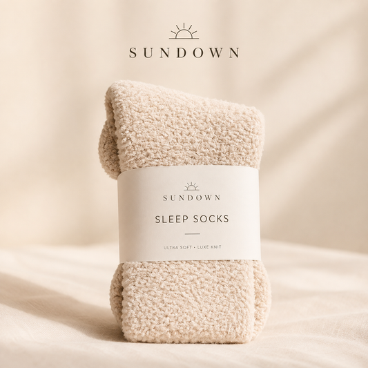 Sundown Cloud Sleeping Socks