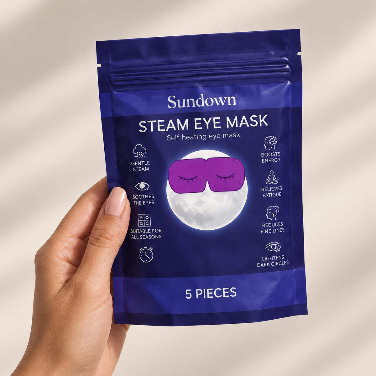Sundown Steam Eye Mask
